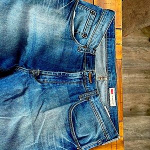 Wrangler relaxed boot jeans.